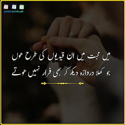 two hands image with urdu poetry